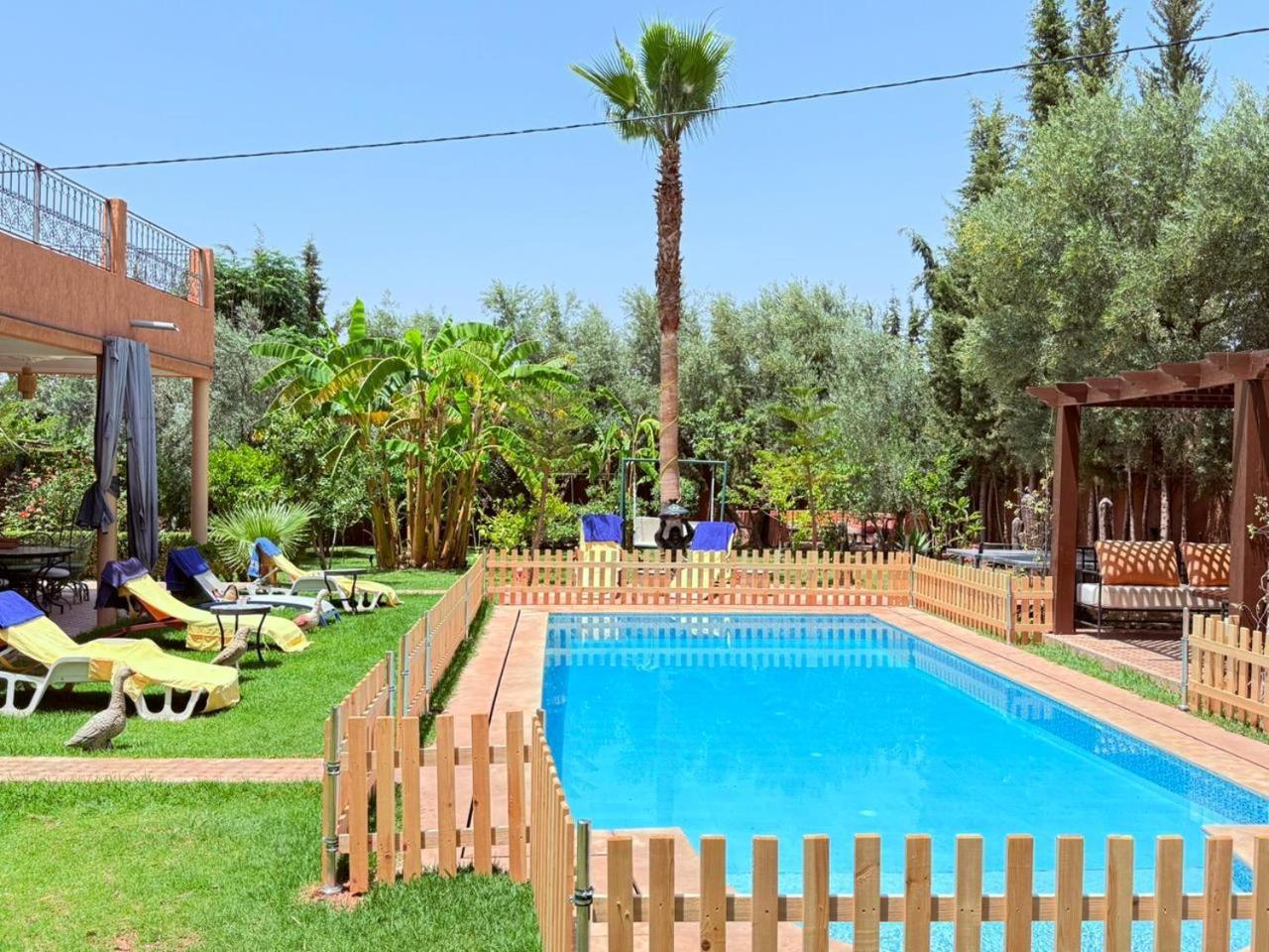 Ilafe Farmhouse, Villa Avec Piscine Chauffee Privee Et Jacuzzi Pour Familles Marrákes Kültér fotó
